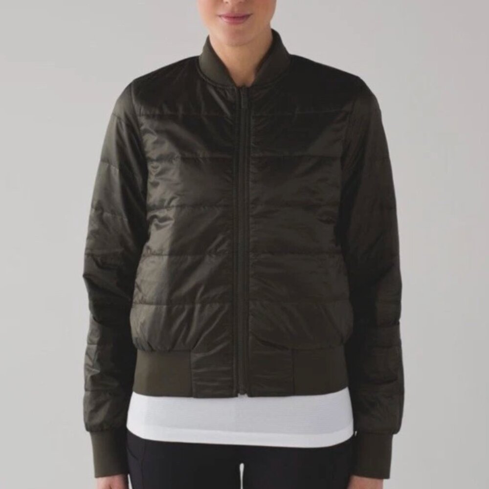 Lululemon Nonstop Bomber Reversible Jacket - Picture 2 of 7